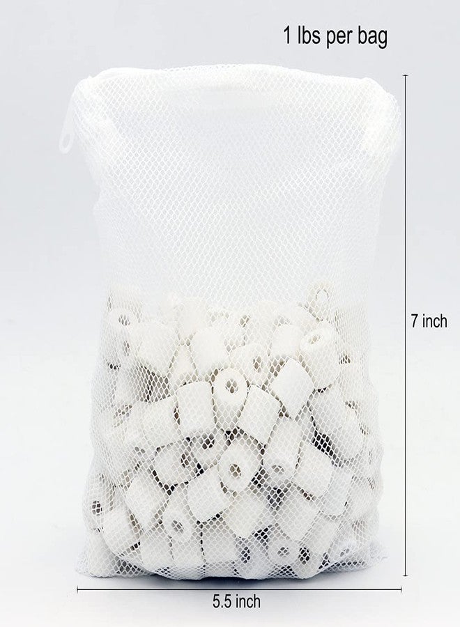 ALEGI Aquarium Premier Bulk Bio Ceramic Rings Filter Media for Fresh Water, Sea Water Fish Tank Canister Filter,Koi Fish Pond Reef Filter (10 lbs) - Image 3